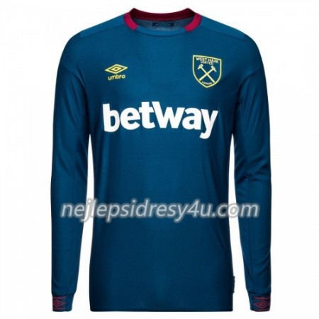 Fotbalový Dres West Ham United Venkovní 2018/19 Dlouhý Rukáv
